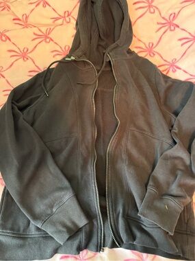 Target Black Full-Zip Hooded Sweatshirt